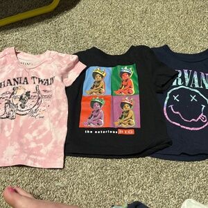 9 shirts 12-18 months